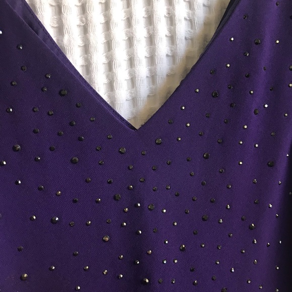 Jones New York Dresses & Skirts - Jones New York purple swing shift dress. Size 10.